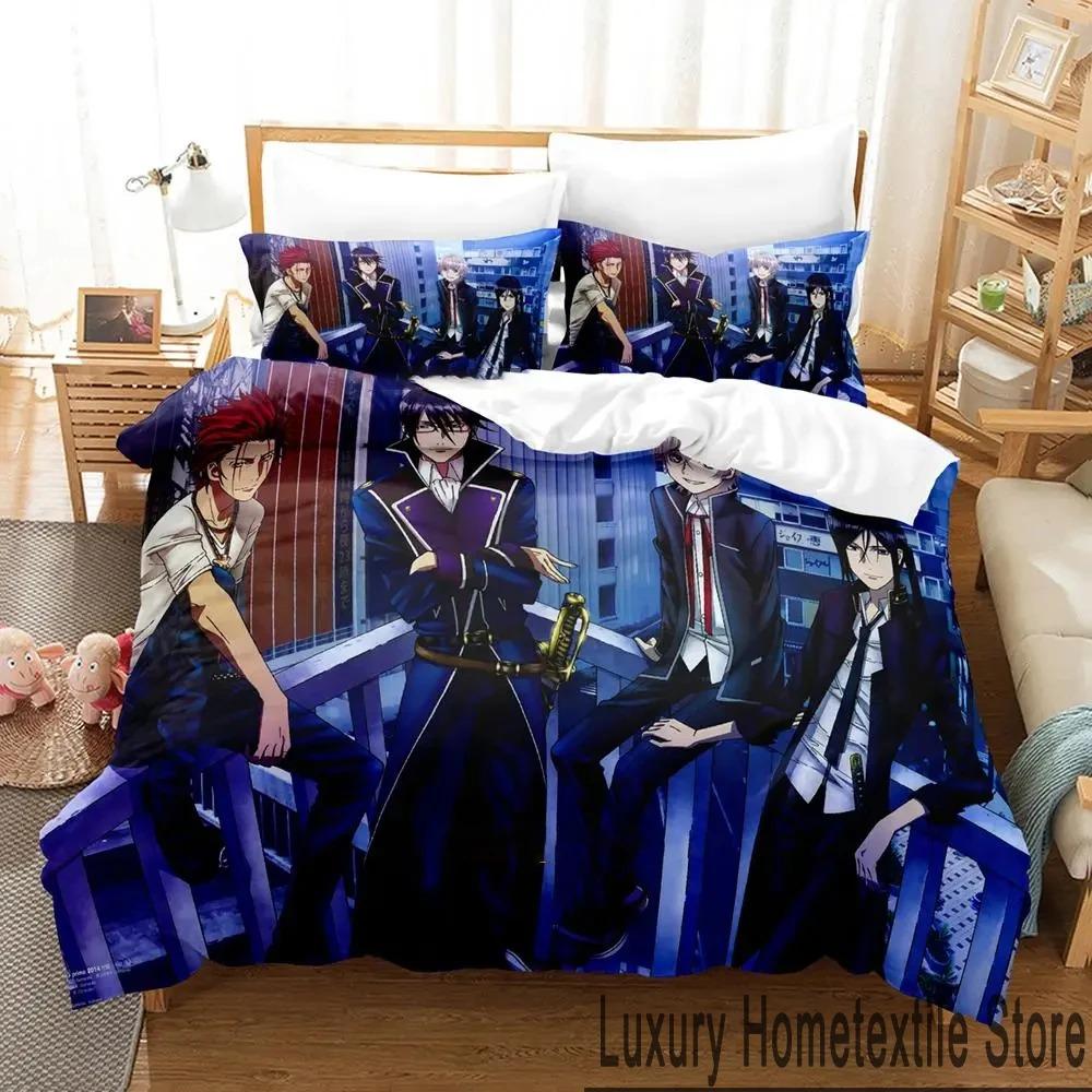 

Breathable Classic Anime K project Mikoto Suoh Boys Girls Size Bed Adult Home Textileextile Twin Queen King Quilt Comforter (quilt)-EU Single(135*200cm)3pcs
