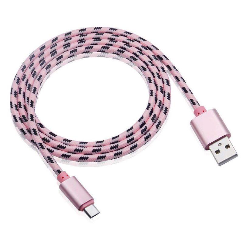 Aluminum Premium Alloy Data Cable Fast Charging Smartphones Tablet Pattern Tiger