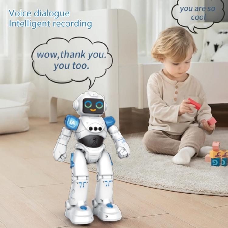 Intelligent Talking Robot With Gesture Sensing Face Expression STEM Robot Toy For Children Educational Entertaining Gift