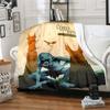 1pc Gollum   The Two Towers Cartoon Blanket,Portable Throw for Travel & Camping, All Season Cozy Blanket,Ideal Gift