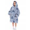 Blanket Sweatshirt Oversize Children's Blanket Sweatshirt 2In1 Raccoon Nativity Scene Pajamas Blanket