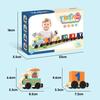 JJ924-927 Toy Train Sets with Bricks DIY Preschool Educational Toys for Toddlers Random Style