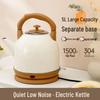 Stainless Steel Electric Kettle with Automatic Power Off and Insulation