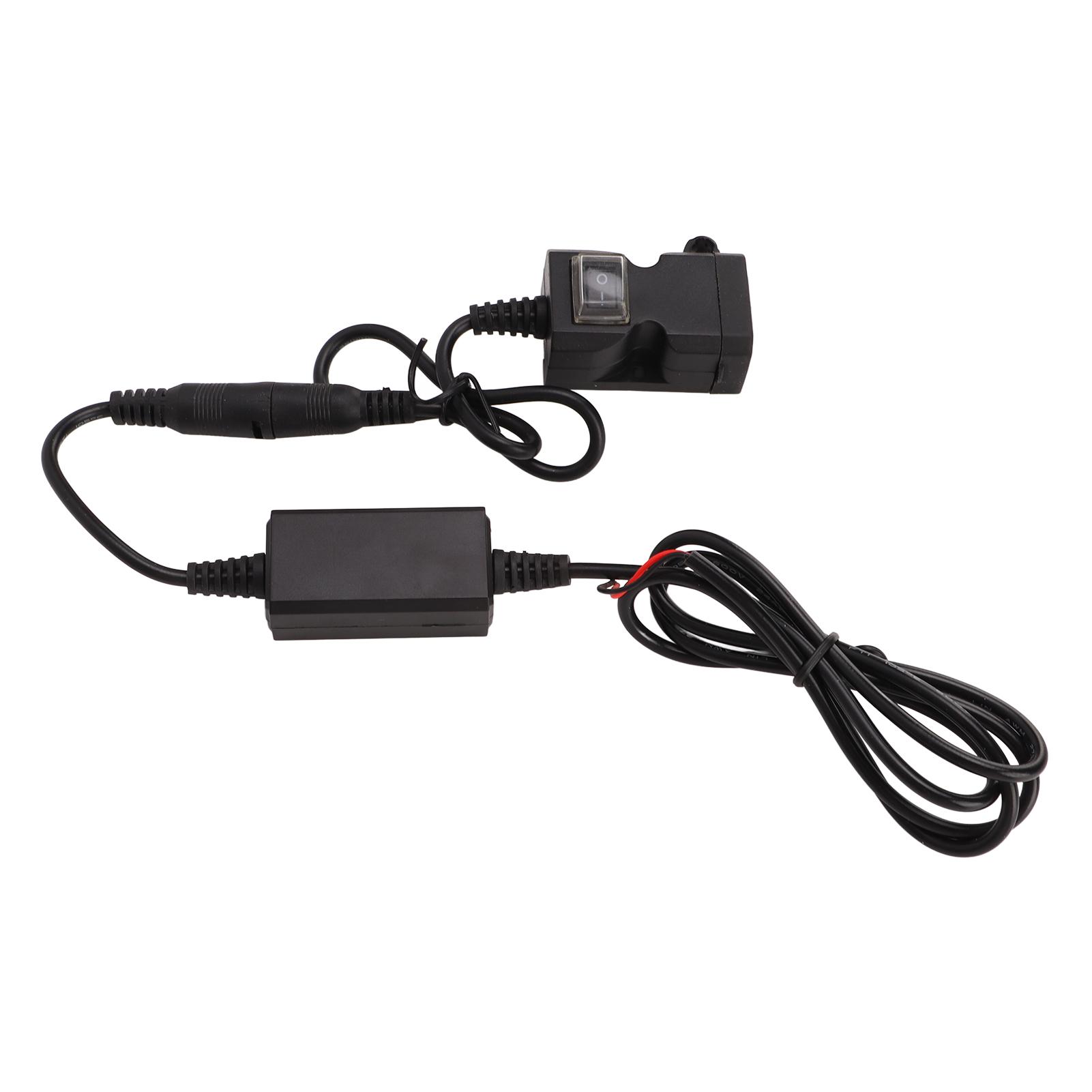 

Зарядное устройство на руль мотоцикла ABS водонепроницаемое 3A 9V до 24V двойной USB выход для зарядки мобильного телефона