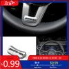 GLC GLB Car Steering Wheel Emblem Stickers Metal Badge For Mercedes Benz AMG W206 W204 W205 W212 W213 W221 W222 W223 W251 W464