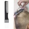 1×Barber Salon Double Sided Tooth Hair Comb Steel Needle Tail Comb Hairdressing