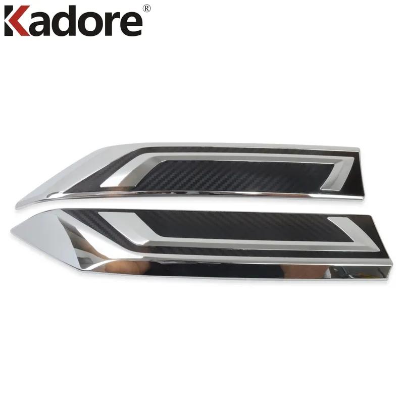 Front Upper Grille Cover Trim For Toyota RAV4 RAV 4 LE XLE 2024 Carbon Car Front Grills Molding Trims