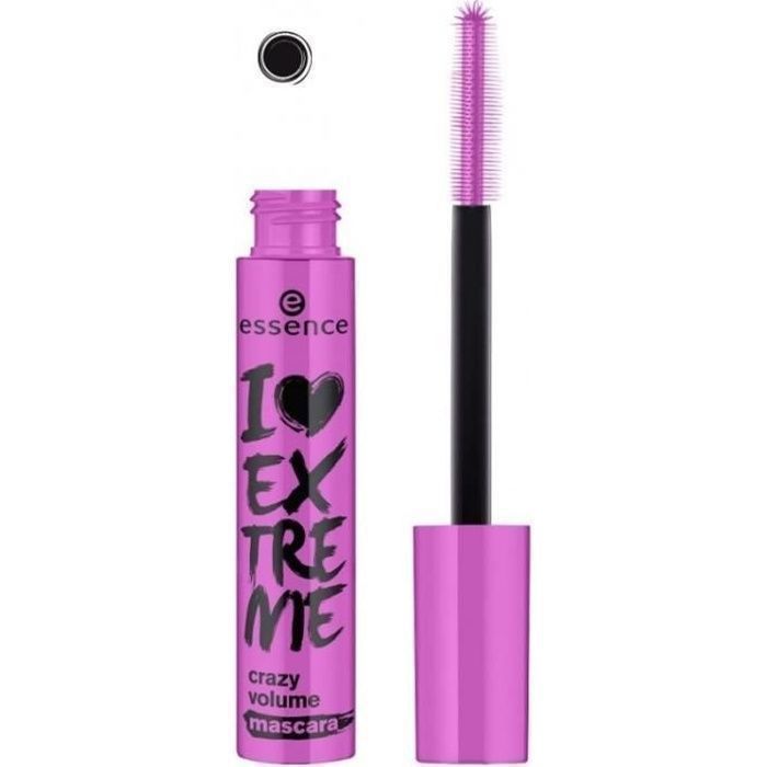 Mascara - Essence - I Love Extreme Crazy Volume - Noir - 9 Ml - Non Waterproof