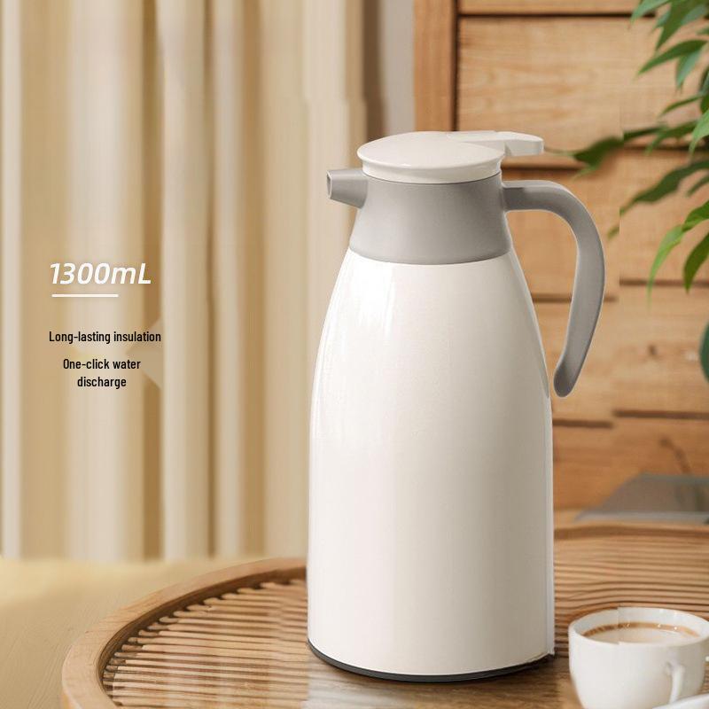 High-Capacity Smart Insulated Kettle & Thermos Flask Standard 1300ml + Vacuum Liner
