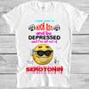 I Came Here To Kick Ass and Be Depressed Gamer Meme Funny Gift Tee T Shirt M1060