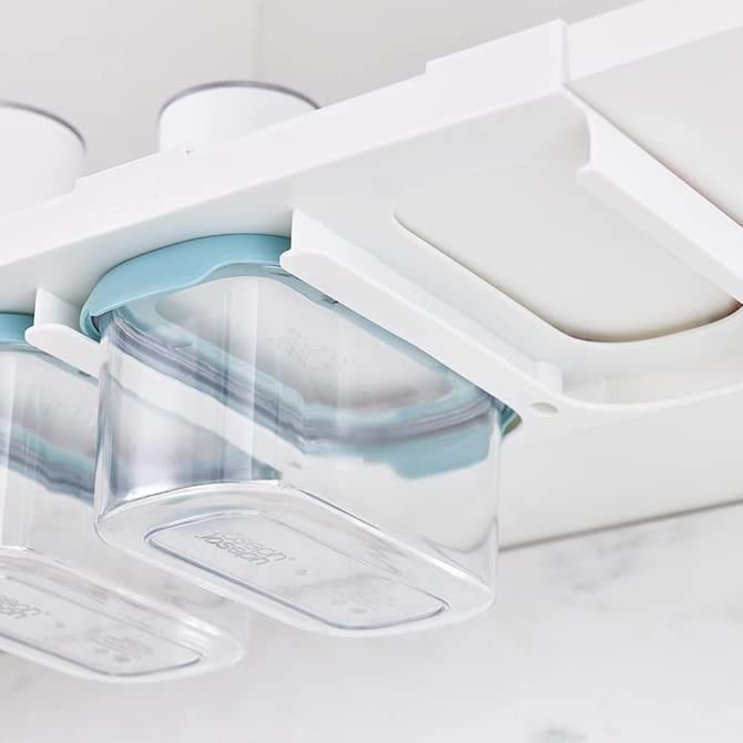 Joseph Joseph Storage Container Canister 900ml 3 Piece Set Light Opal 81111 [Genuine Product] Under-Cabinet (Cupboard Store)