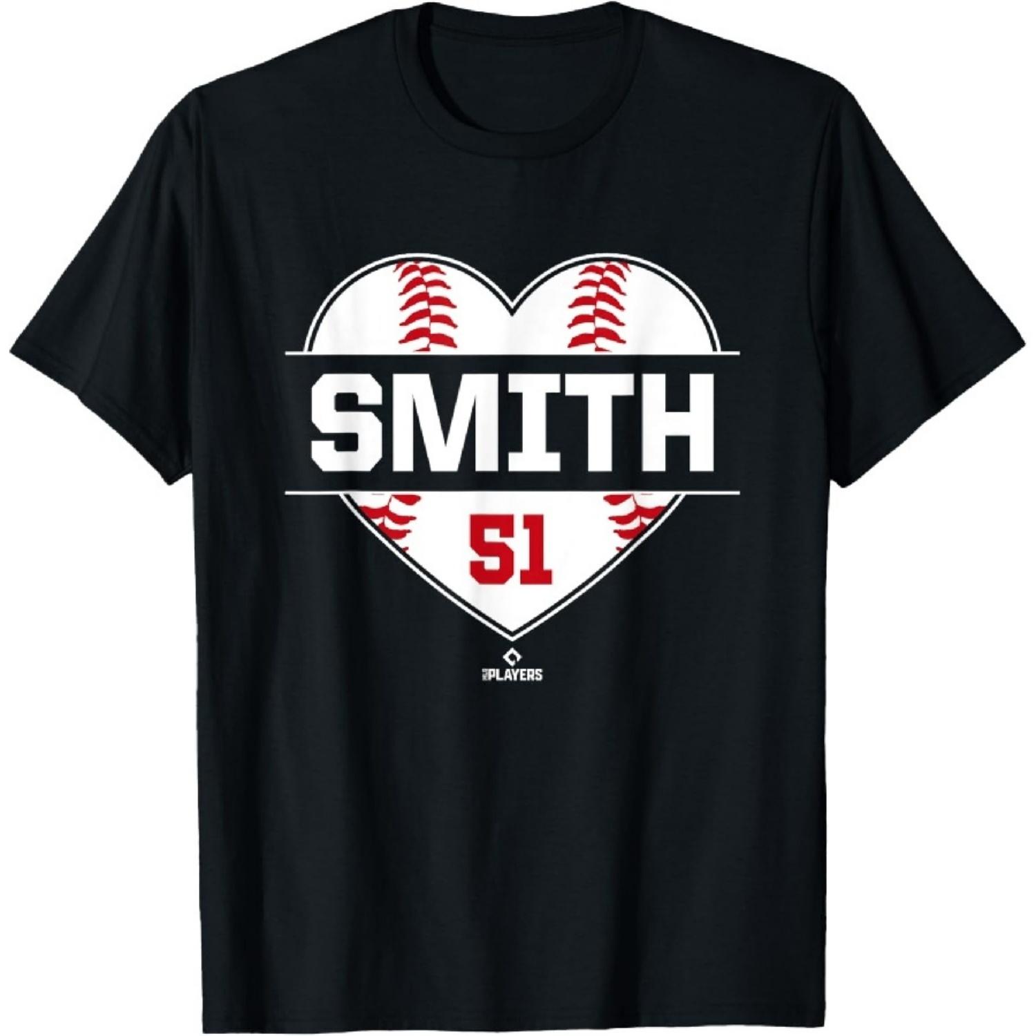 Vintage Baseball Bat Gameday Will Smith Texas MLBPA T-Shirt2 S