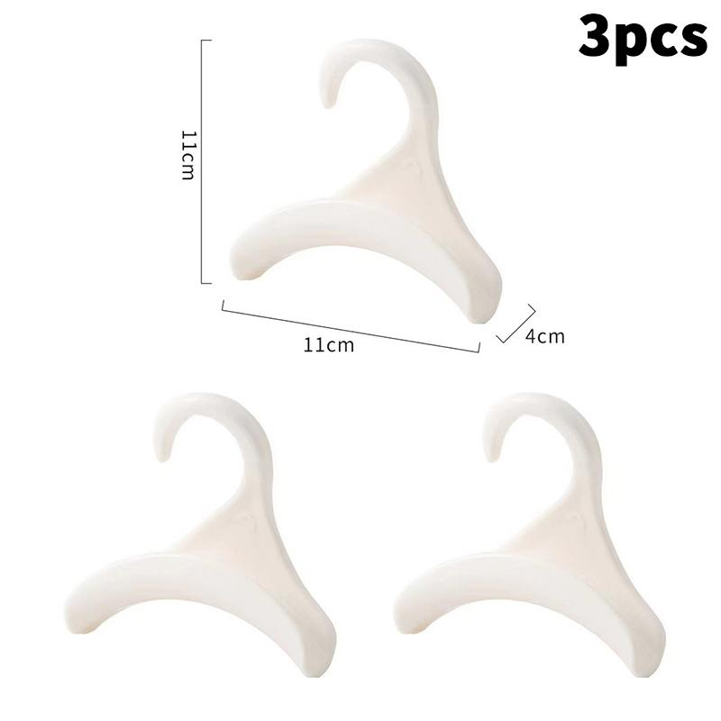 3/5 шт. Расширенные пластиковые крючки-соединители для вешалок, Штабелируемые, Экономящие место для хранения, Многофункциональная вешалка для сумок и шляп A3