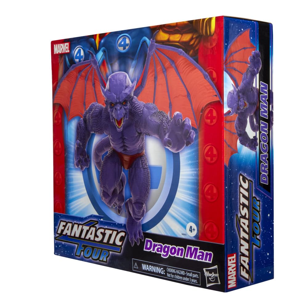 Hasbro MARVEL Legends Series Fantastic Four Dragon Man Fantastic Four Comic Adult Collectible Figure G0603 Authentic