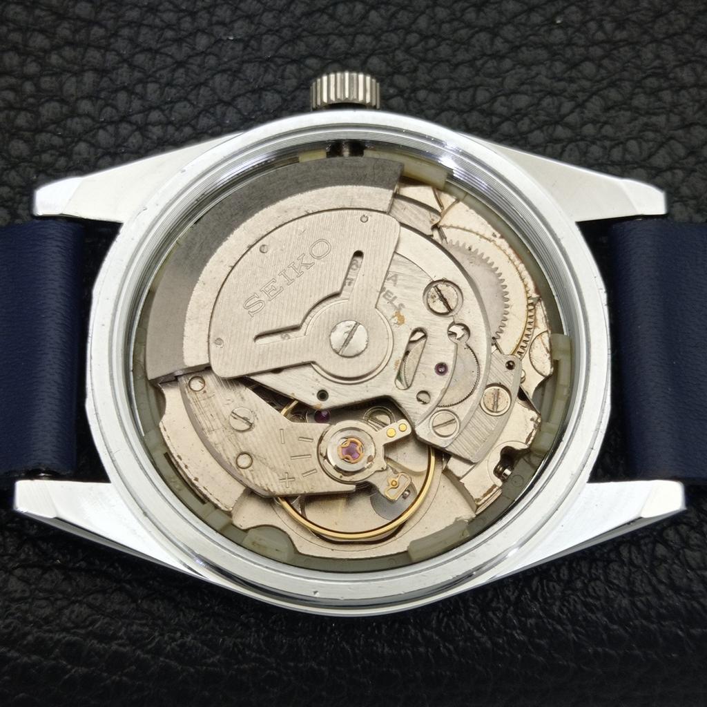 SEIKO 5 AUTOMATIC VINTAGE REFURBISHED 6309A JAPAN MENS BLUE DIAL WATCH a440710-4 Sk-a440710