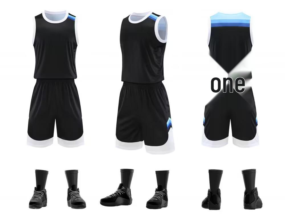 New Style Basketball Team Uniform Set: Customized Training Jerseys for Men and Women