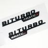 3D Guardabarros De Coche BITURBO 4MATIC Ignia Emblema Pegatina Para Mercedes C43 AMG W205 W204 E43 W213 W212 GLC43 GLE43 W166