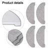 4PCS Vacuum Mop Cloth Kit Replacement Mopping Cloth For Vexilar Robot Vacuum Cleaner Mop Pad Household Cleaning Tool