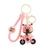 Cartoon Keychain Capybara Durable Silicone Key Ring Perfect For Gifts