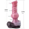 34 cm Uriașă Simulare Animal Dildo Silicon lichid Plug Masturbator Jucărie sexuală pentru adulți Fisting Penis realist BDSM