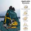 1pc Tractor Printing Lightweight Flannel Blanket, Comfortable and Warm Blanket, for Camping Sofa Bed and Couch Office, Suitable for Gift Blan