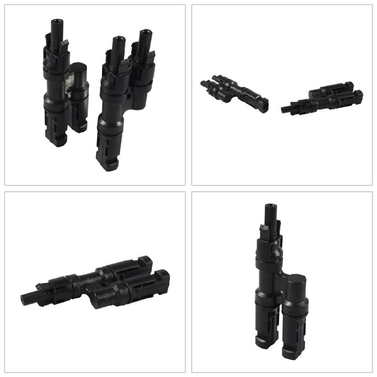 2x Versatile Solar Panel Connectors for Enhancing Performances Harsh Environments Photovoltaic Installations Outdoor Use