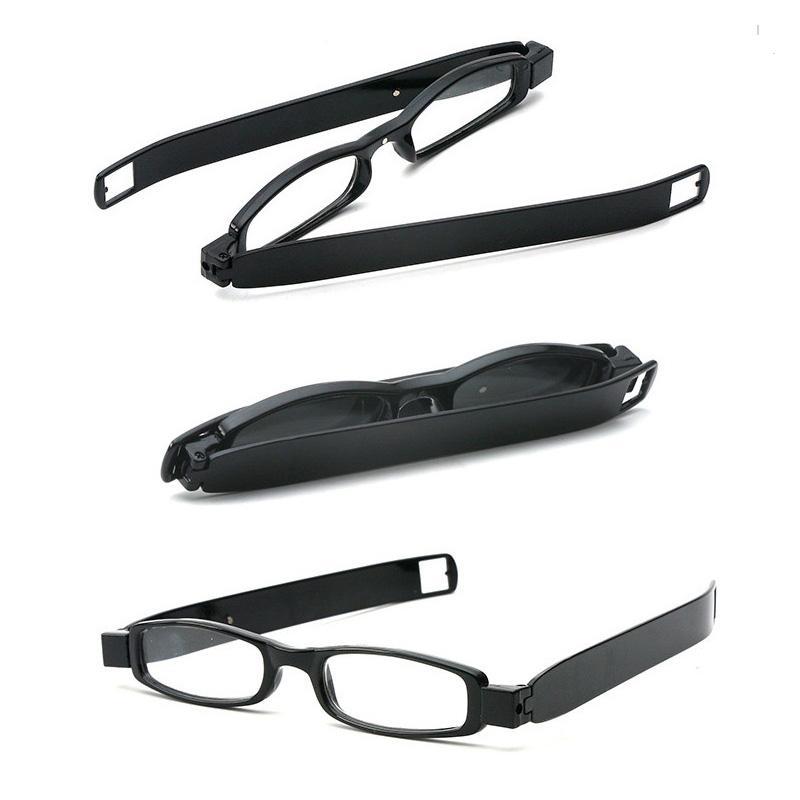 360 Rotary Magnet Portable Folding Magnetic Therapy Activated Presbyopic Glasses Hd Resin Men And Women Reading Plastic Eyewear
