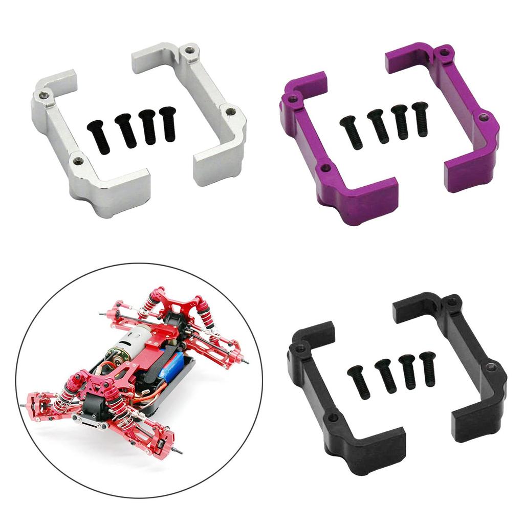 2Pcs 1:12 Scale RC Car Battery Holder Modified Part for 124018 124019 1:12 RC Car