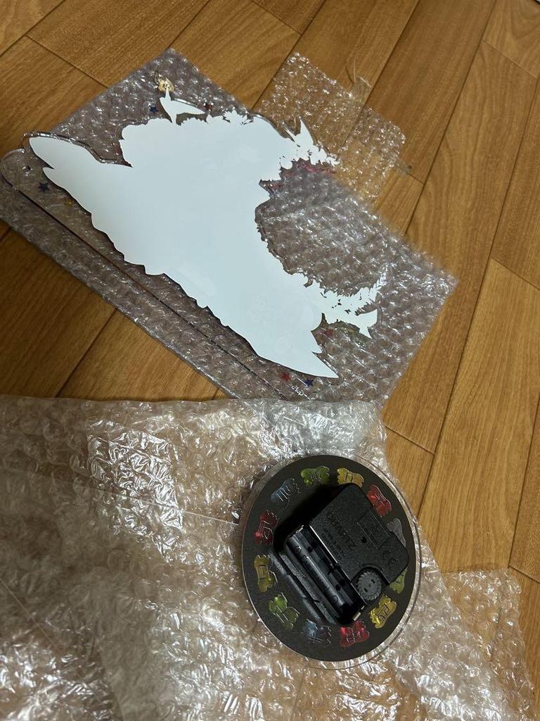 [USED] Fujichoco Illustration Acrylic Clock "Fujichoco Art Book Release Commemorative Exhibition: Saigenkyo