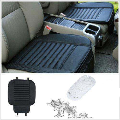 New 1pc Black Bamboo Charcoal Car Seat Comfortable Cushion Cover Universal