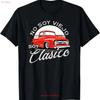 Spanish Grandfather Funny Design No Soy Viejo Clasico T Shirt Vintage Washed Slightly Stylish Top For Everyday Wear Versatile