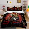 Samurai Katze Kunst Set Dekor Mehrere Größen Kinder- und Schlafzimmer für Erwachsene Exquisites 3-teiliges Bettwäsche-Set Geschenk