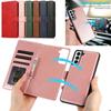 Magnetische Leder Geldbörse Karten Handy Hülle Für Samsung Galaxy S25 Edge S24 Ultra S23 Plus S22 S20 FE S21 S10 Note 20 Klapphülle Tasche