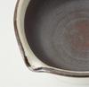 Kamoshika Douguten Large Mortar and Pestle, Made in Japan, Banko Ware Ceramic, Flat Bottom (Large Mortar and Pestle (Black))