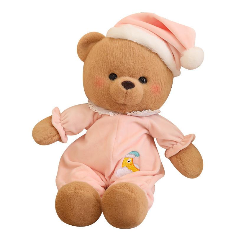 Cute Teddy Bear Plush Toy For Girls Soft Cuddly Companion Heartwarming Gift For Girlfriend 40cm