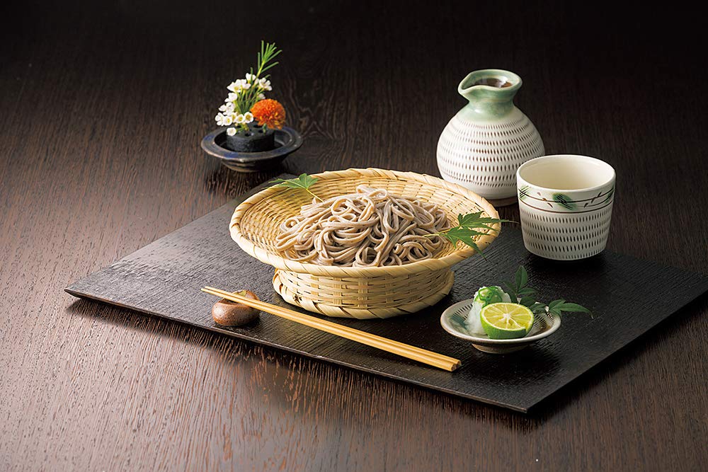 Yamako Tunna Flätade Soba 8 Naturlig Högbaserad Sil, tum, 11237,