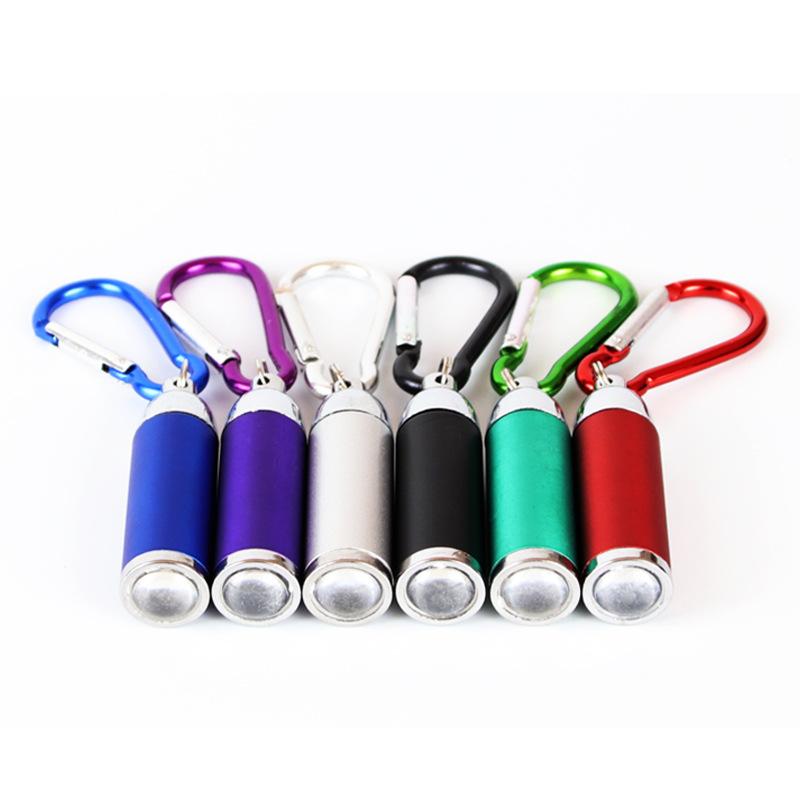 1Pcs Multi-Function Keychain Lamp Led Mini Flashlight Telescopic Strong Light Waterproof Camping Torch For Outdoor Hiking