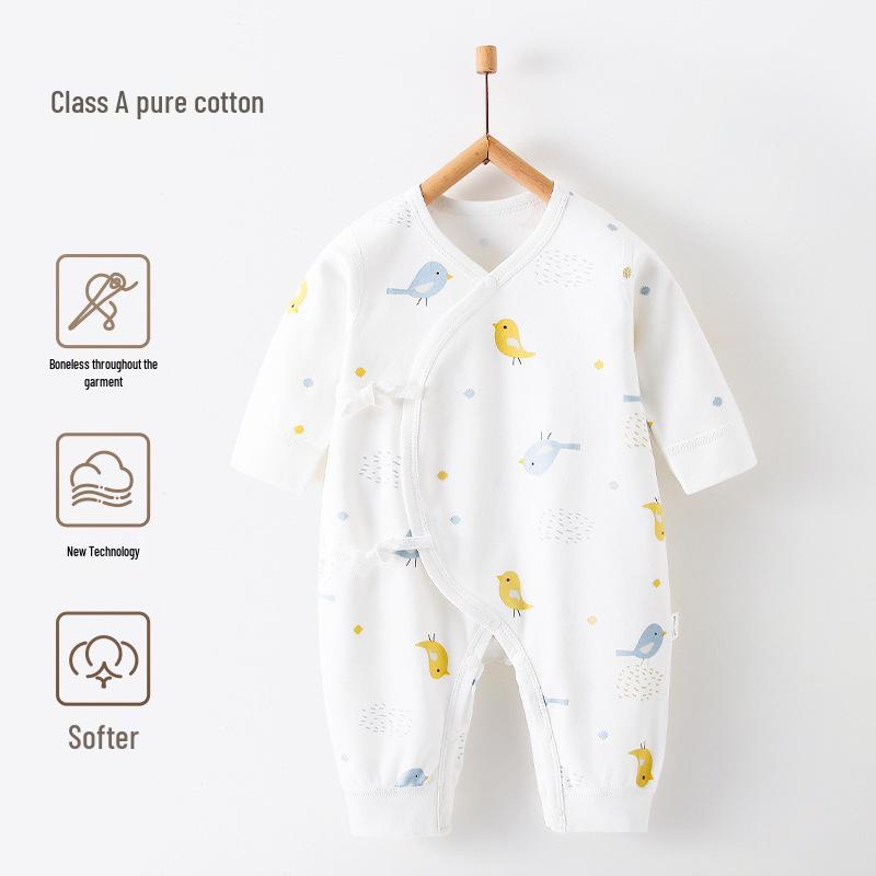 Baby-Body aus reiner Baumwolle - Mönch-Strampler für Neugeborene für alle Jahreszeiten (0-3 Monate)