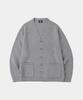LETTERCOMO Essential V-Neck Cardigan Knit 4 Colors