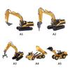 Construction Vehicle Toy Alloy Engineering Truck Construction Vehicle Model Toy for Birthday Xmas Gifts Dump Truck