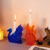 Kerzenhalter Harzformen Katzenform Kerzenständer Silikonform Einzigartiger Tierkerzenständer Epoxidgussform DIY Bastelarbeiten