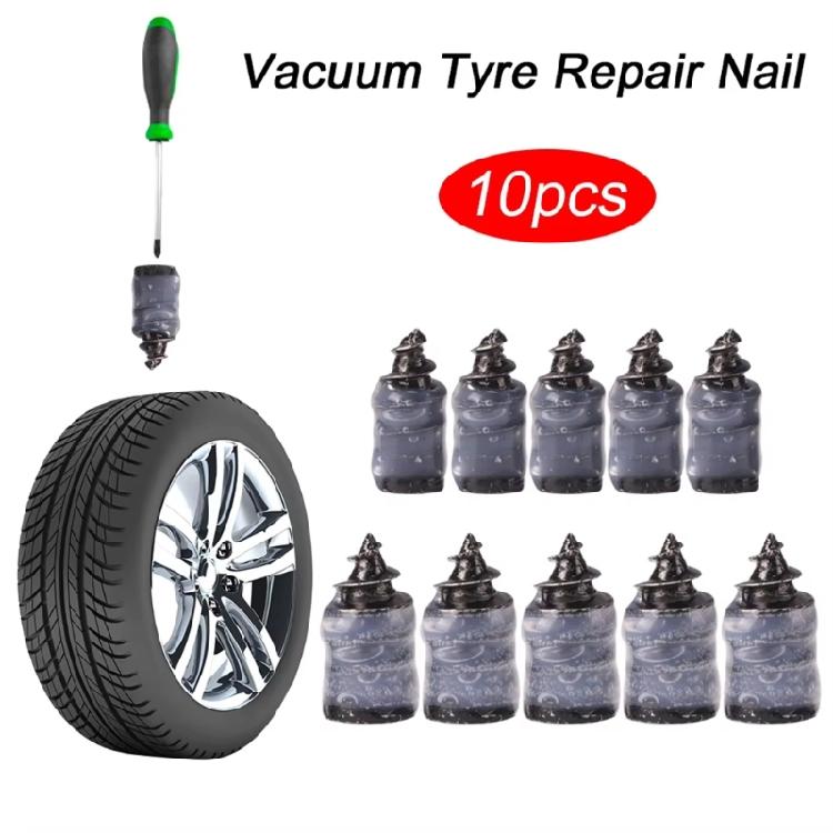 Universal Rubber Tire Plugs Screw Nails Travel Friendly No Tool Required For Fast Leakage Repair Car Motorcycles