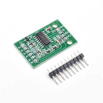 Module HX711 Capteur de Poids Module AD Dédié/microcontrôleur Capteur de Pression de Précision 24 Bits avec Petit Volume