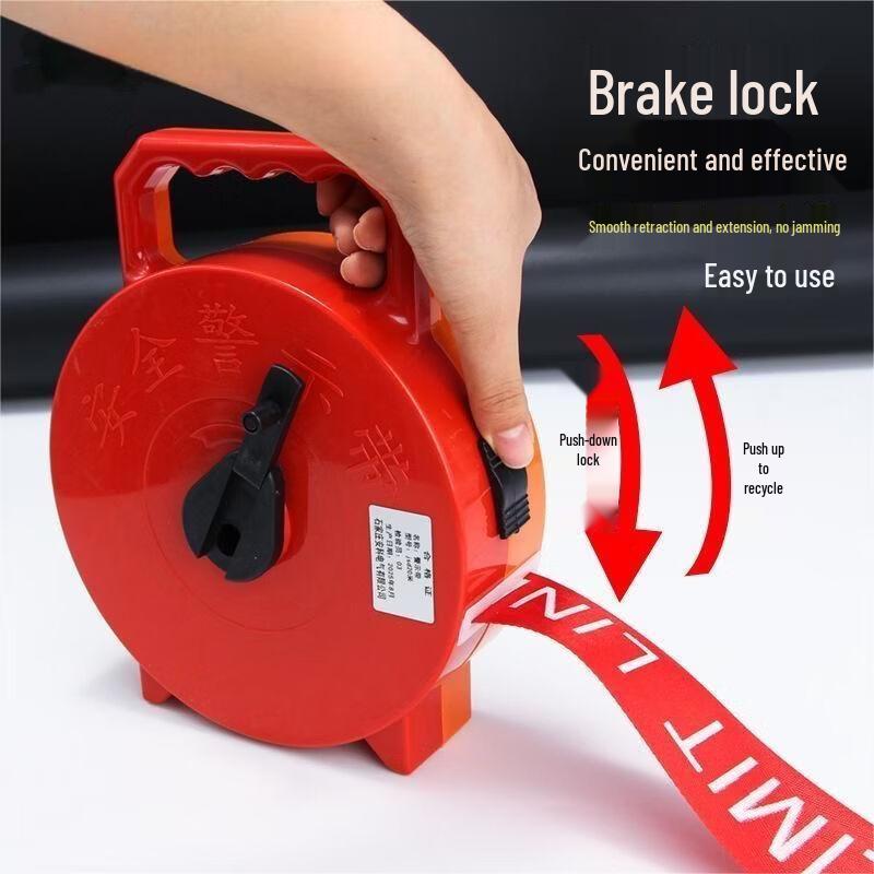 Heavy-Duty Canvas Safety Warning Barrier Tape