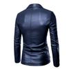 Korean Version Of European And American Men'S Pu Leather Jacket Spring And Autumn New Men'S Suit Collar Leather Jacket Men'S Leather Jacket