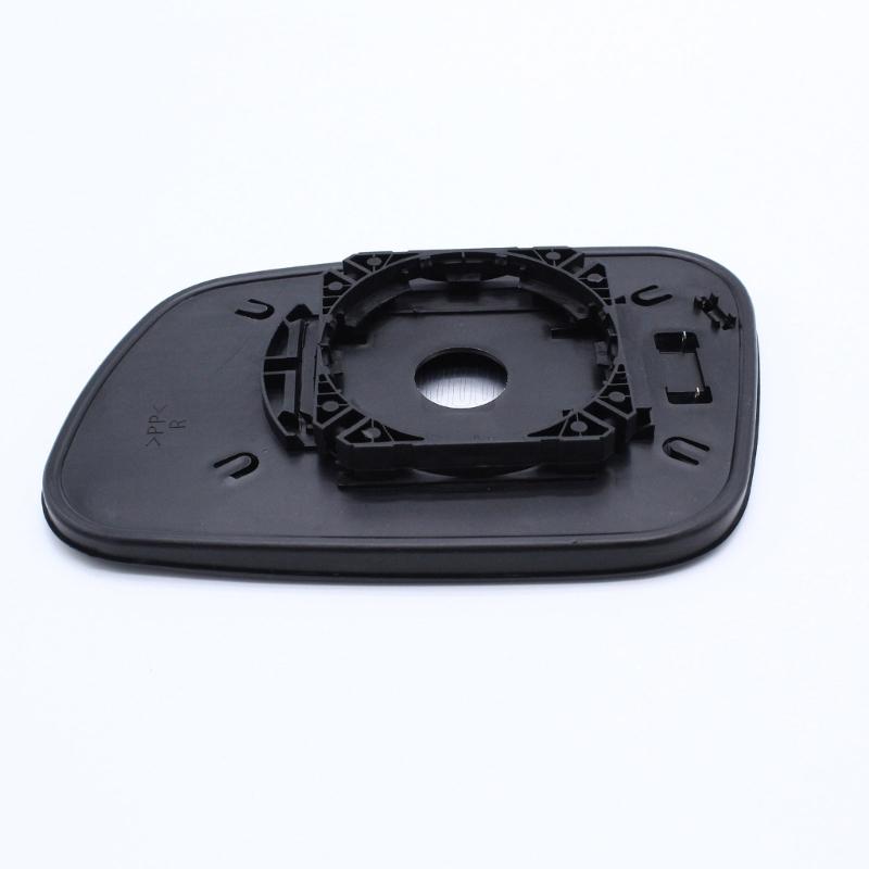 Front Door Wing Mirror Glass with Mount Waterproof Anti-Glare Rear View Mirror Lens for Discovery 2 CRD100640 CRD100650