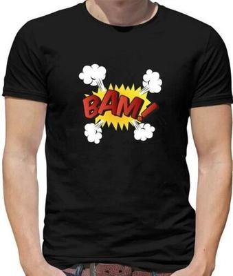 Superhero Bam T-Shirt - Comic - Comics - Pop Art - New Graphic - Heroes