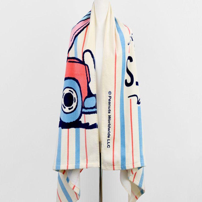 Songwol Handtuch Snoopy Drive 76 Strandtuch 1 Stück