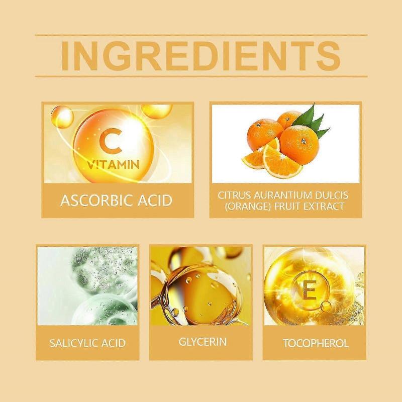 Vitamin C Foam Cleanser for Deep Pore Cleansing, Acne & Blackhead Removal, Hydrating & Brightening Facial Wash for Healthy Radiant Skin