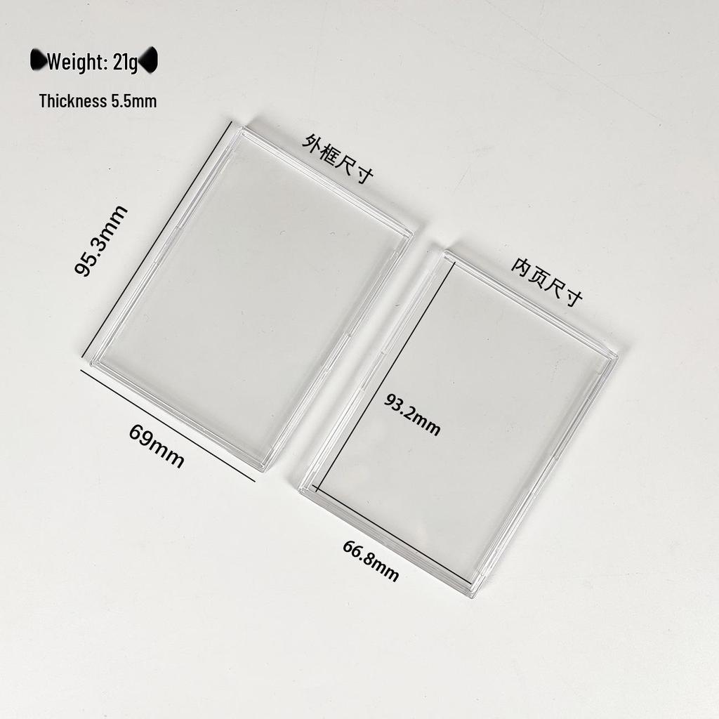 35PT Star Card Magnetic Transparent Brick Set for Naruto, Pokemon, Yu-Gi-Oh, Ultraman